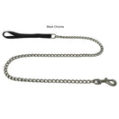 Platinum Pets Stainless Steel Chain Leash With Nylon Handle 42