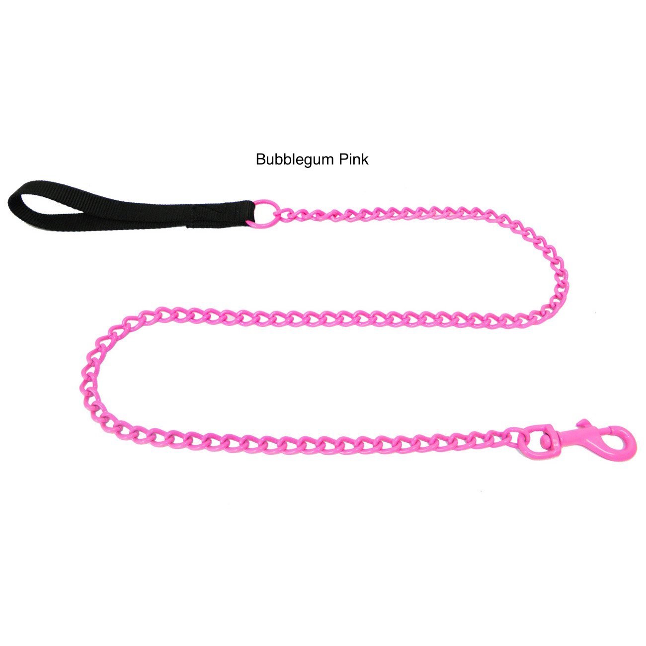 Platinum Pets Stainless Steel Chain Leash With Nylon Handle 42" x 2.5mm - Kohepets