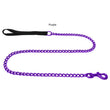 Platinum Pets Stainless Steel Chain Leash With Nylon Handle 42" x 2.5mm - Kohepets