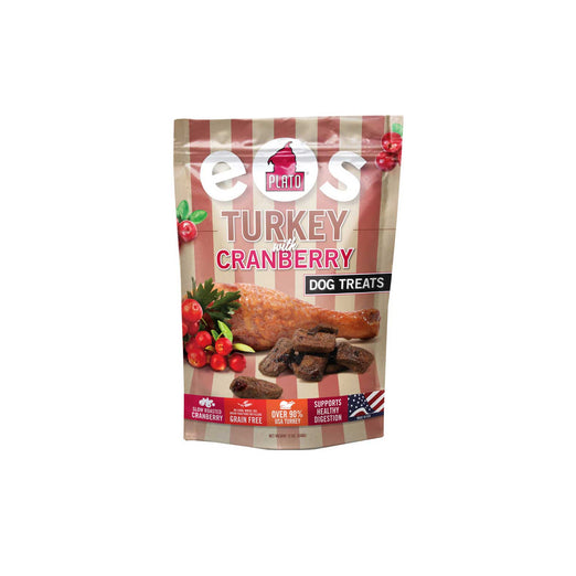 Plato EOS Turkey with Cranberry Dog Treats 12oz - Kohepets