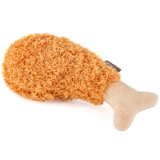 PLAY American Classic Fried Chicken Dog Plush Toy - Kohepets