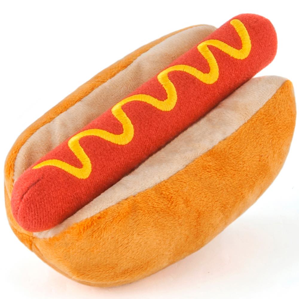 PLAY American Classic Hotdog Dog Plush Toy - Kohepets