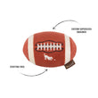 PLAY Back to School Fido’s Football Plush Dog Toy - Kohepets