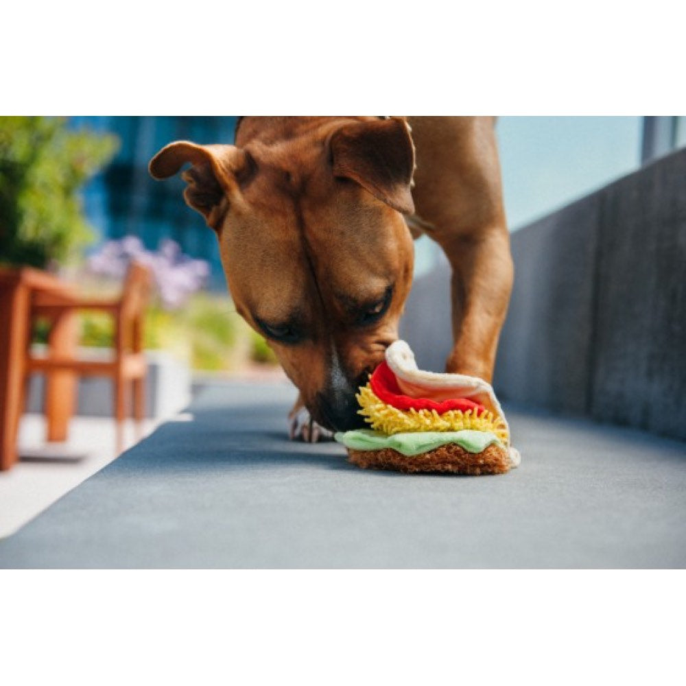 PLAY International Classic Taco Plush Dog Toy - Kohepets