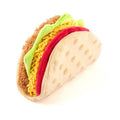 PLAY International Classic Taco Plush Dog Toy - Kohepets