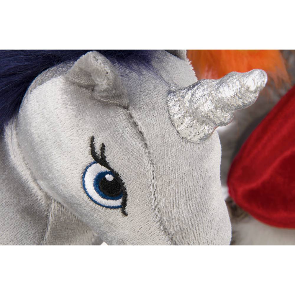 PLAY Willow’s Mythical Creature Eunice The Unicorn Plush Dog Toy - Kohepets