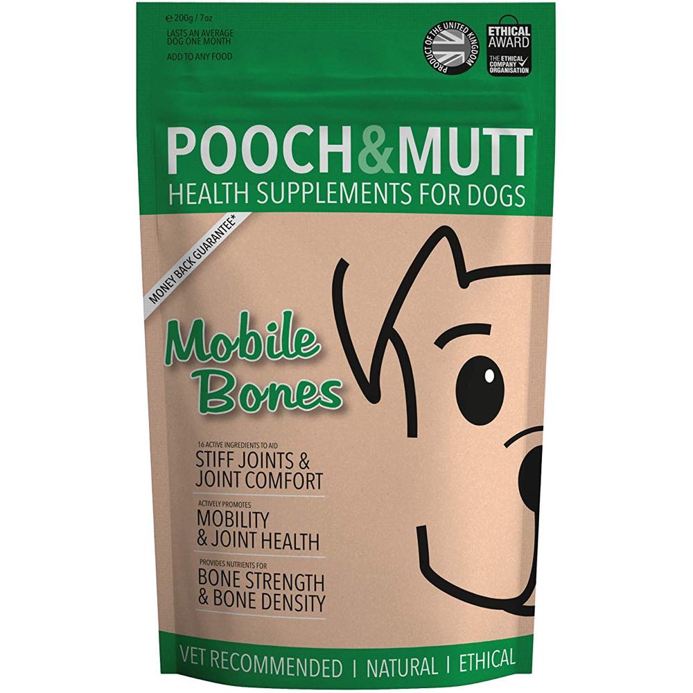 Pooch & Mutt Mobile Bones Supplement For Dogs 200g - Kohepets