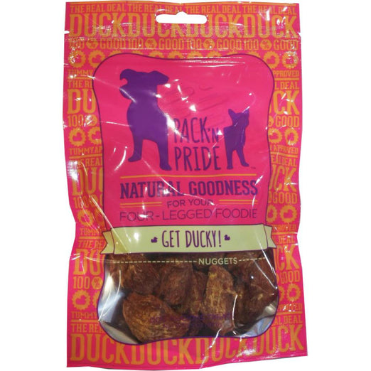 Pack 'N Pride Get Ducky! Nuggets Dog Treats 99g - Kohepets