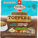 '$11 OFF 3.5oz (Exp 21Nov23)' : Primal Cupboard Cuts Fish Grain-Free Freeze-Dried Raw Food Toppers For Dogs & Cats