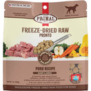 33% OFF 7oz (Exp Mar2024): Primal Pronto Pork Grain-Free Adult Freeze-Dried Raw Dog Food