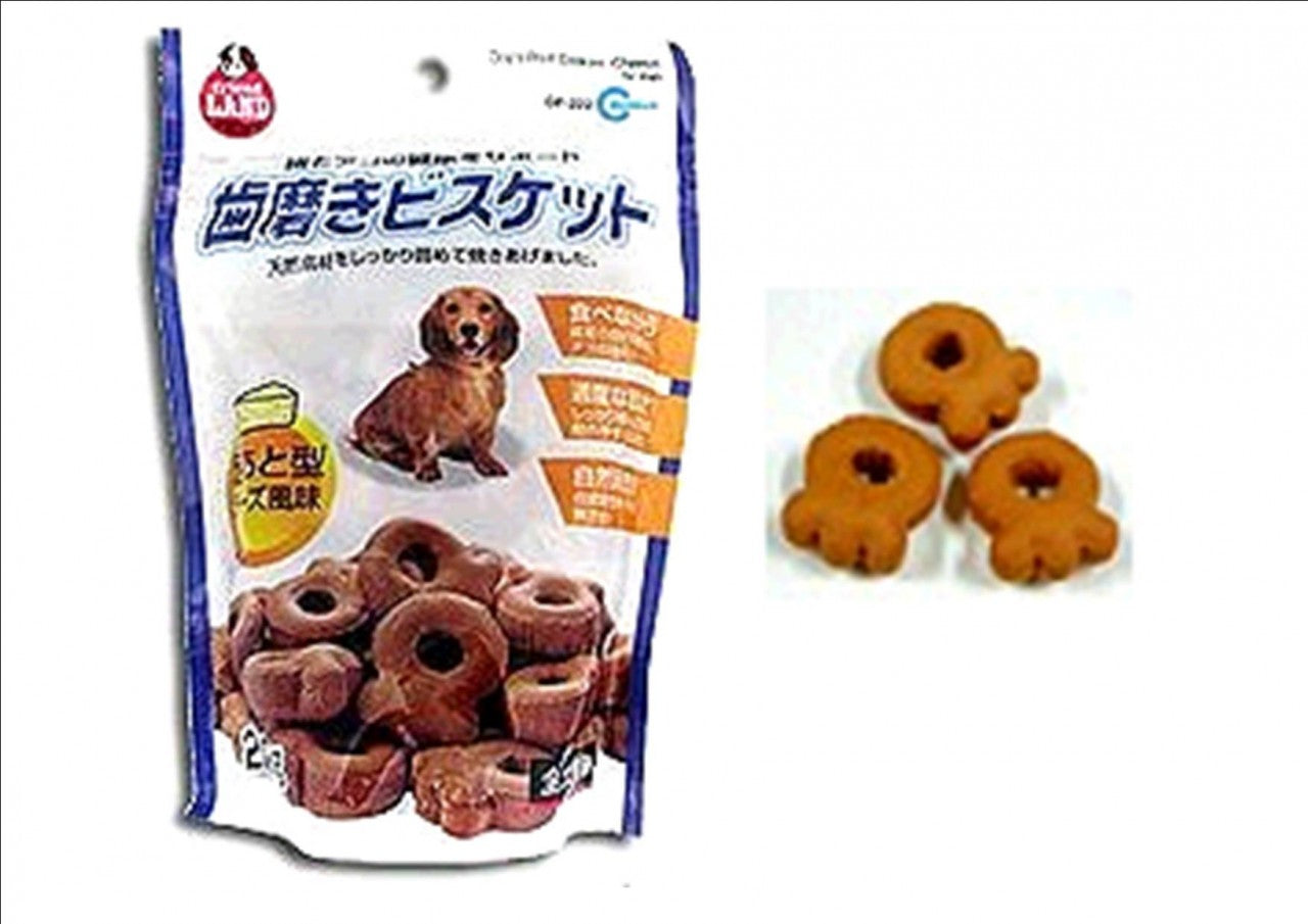 Marukan Dog Print Cheese Cookies Dog Treat 200g - Kohepets