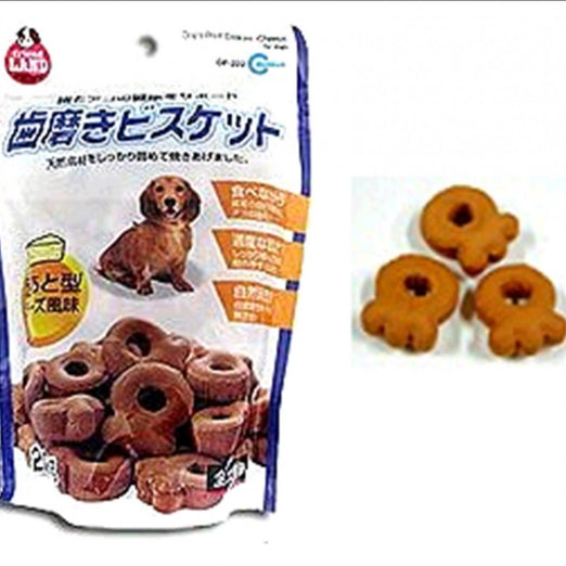 Marukan Dog Print Cheese Cookies Dog Treat 200g - Kohepets