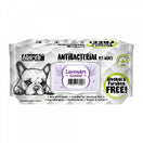 4 FOR $15: Absorb Plus Antibacterial Lavender Scented Pet Wipes 80pcs