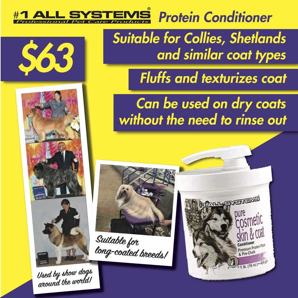 ZZZ #1 All Systems Pure Cosmetic & Coat Conditioner For Dogs 16oz - Kohepets