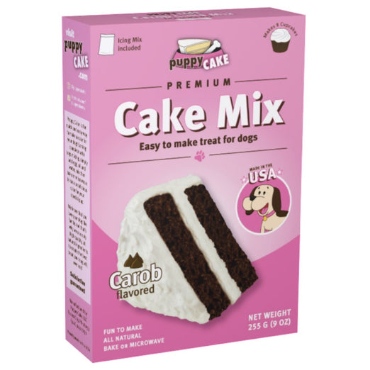 Puppy Cake Carob Microwaveable Cake Mix For Dogs 255g (Exp 1 Jan 2021) - Kohepets