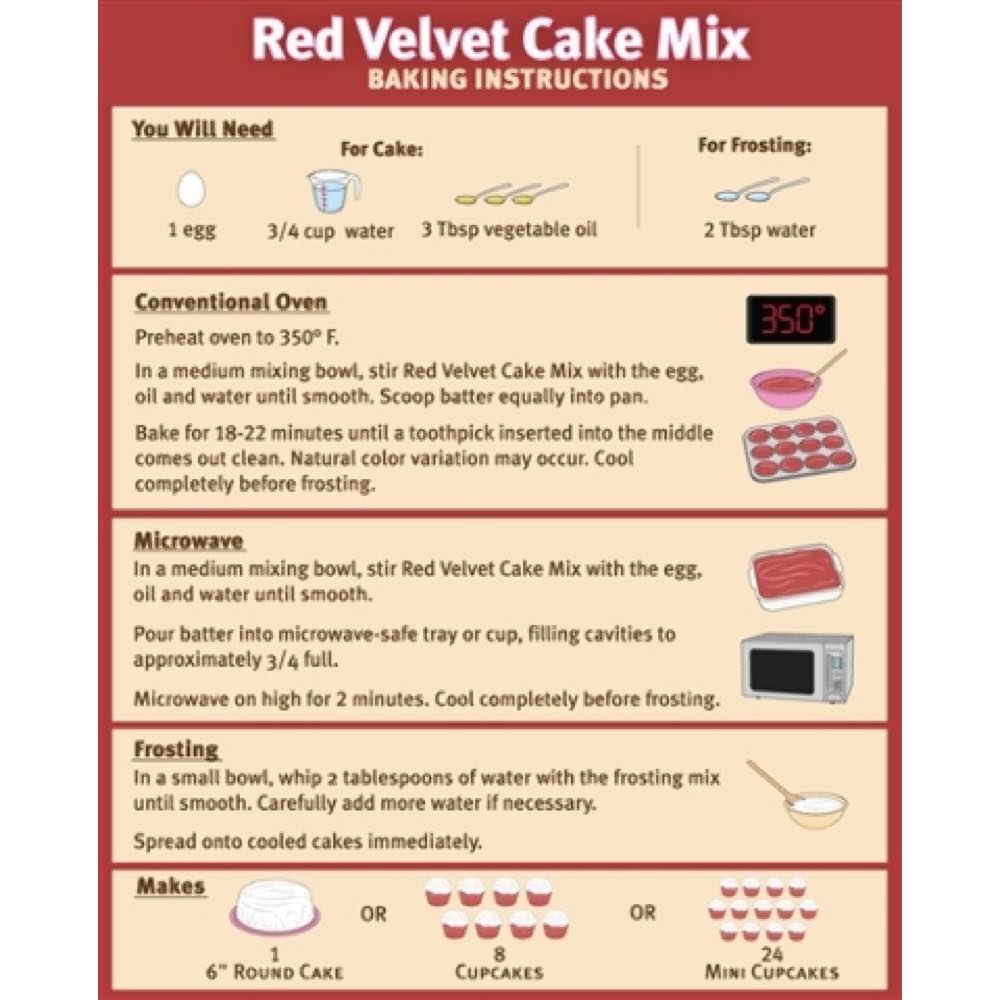 Puppy Cake Red Velvet Microwaveable Cake Mix For Dogs 255g - Kohepets