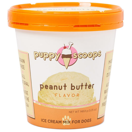 Puppy Scoops Peanut Butter Flavour Ice Cream Mix For Dogs - Kohepets