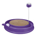 Catit Play n Scratch Toy - Purple - Kohepets