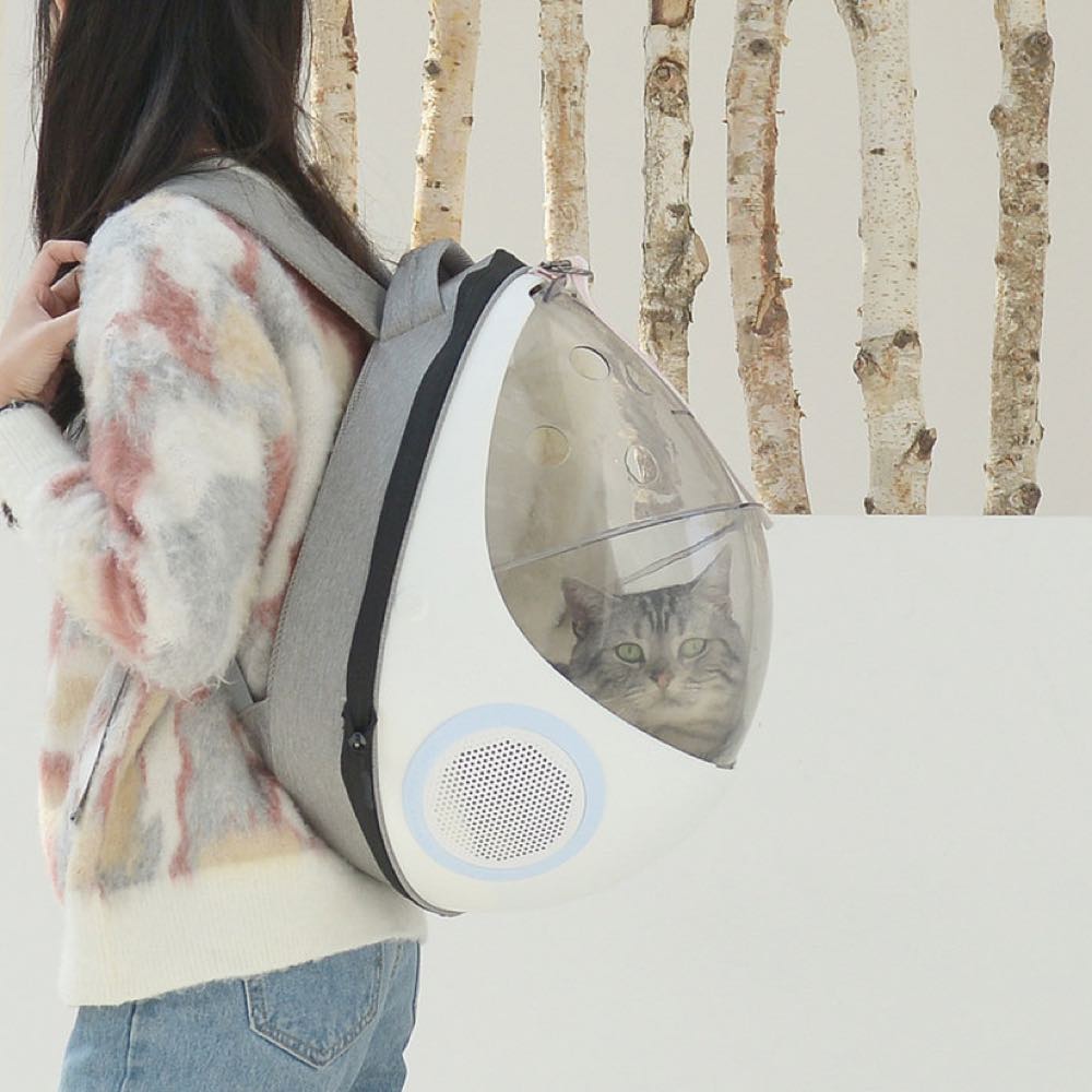 Purrpy Eggshell 2-in-1 Pet Bed & Backpack Carrier - Kohepets