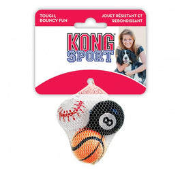 Kong 3-Pack Sport Balls Dog Toy Extra Small - Kohepets