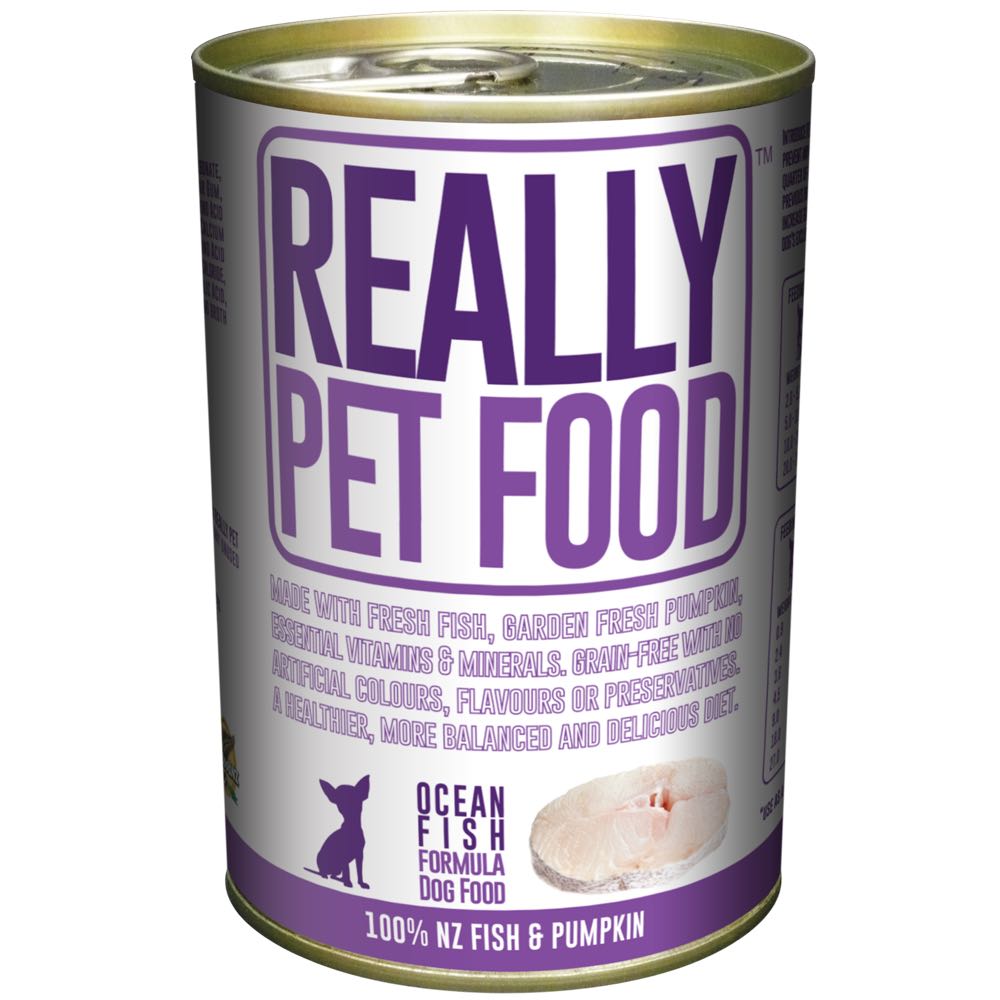 Really Pet Food Ocean Fish Canned Dog Food 375g - Kohepets