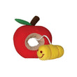 Dogit Plush Worm and Fruit Dog Toy - Kohepets