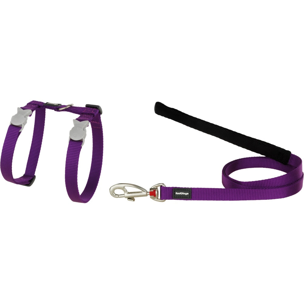 Red Dingo Classic Cat Harness & Lead Combo | Kohepets