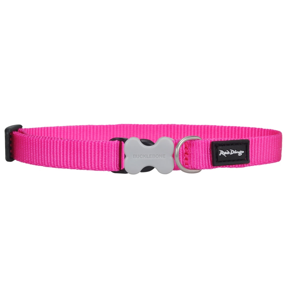 Red Dingo Classic Dog Collar 15mm - Kohepets