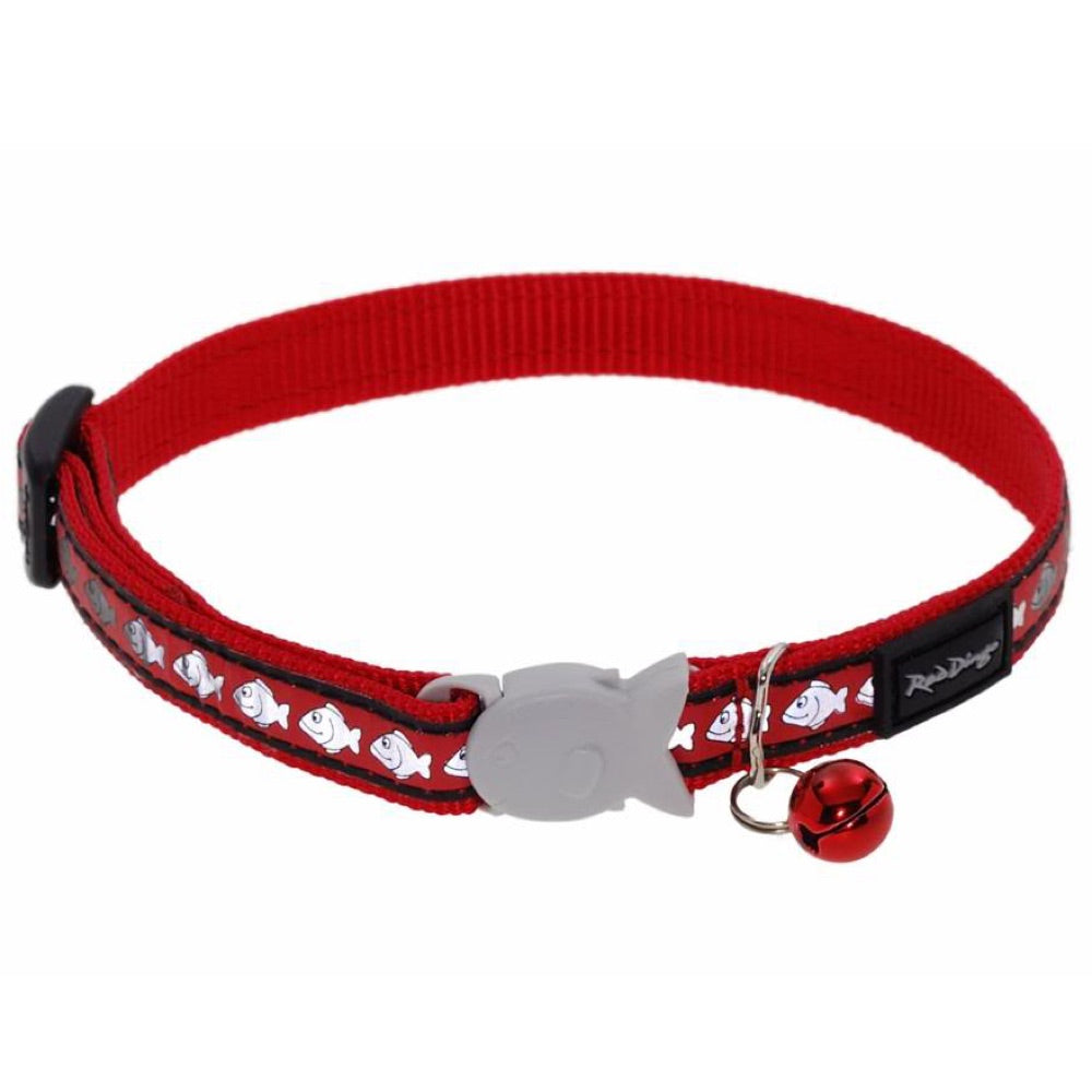 Red Dingo Reflective Cat Collar - Kohepets