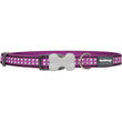 Red Dingo Reflective Dog Collar - Small - Kohepets