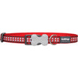 Red Dingo Reflective Dog Collar - Small - Kohepets