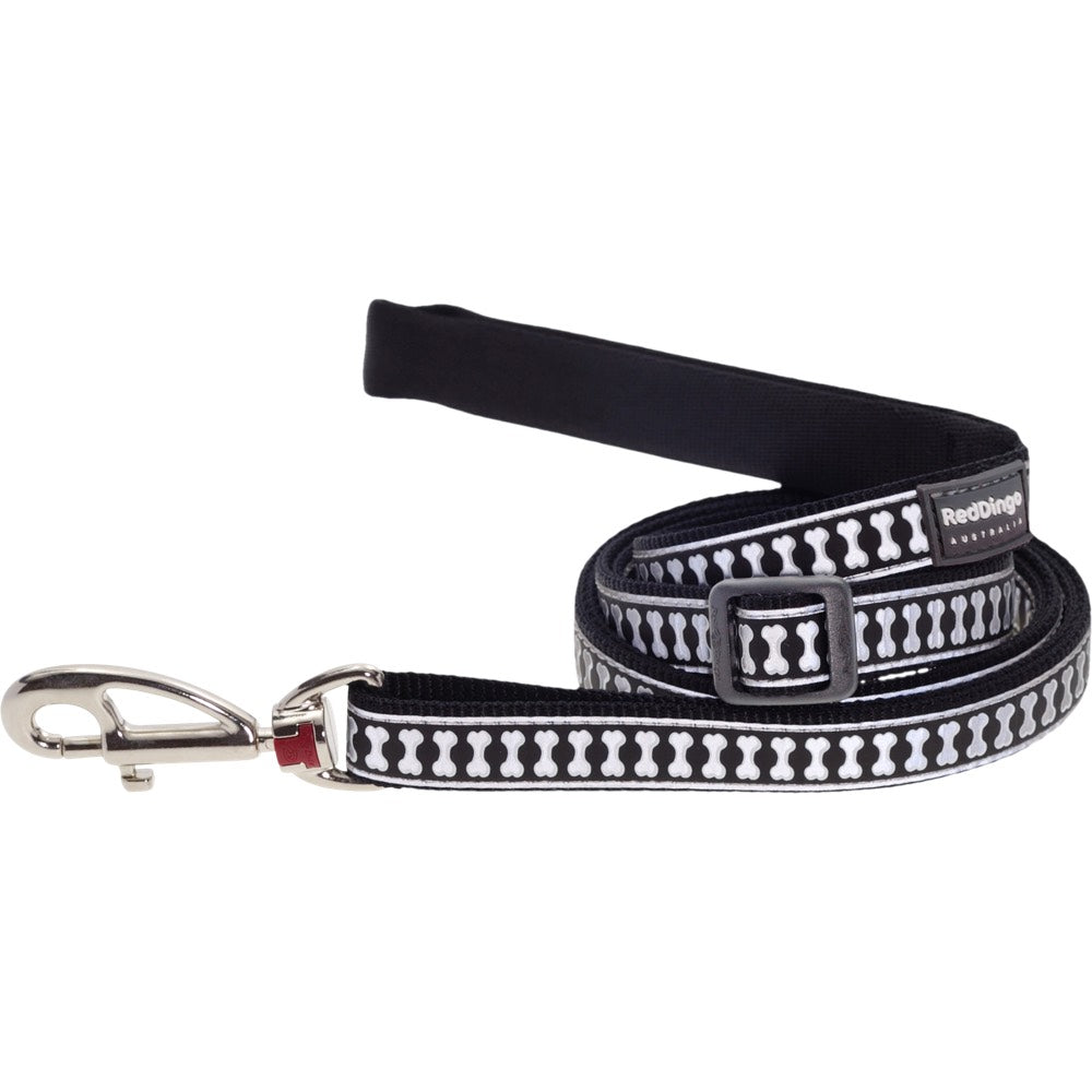 Red Dingo Reflective Dog Lead - Small - Kohepets