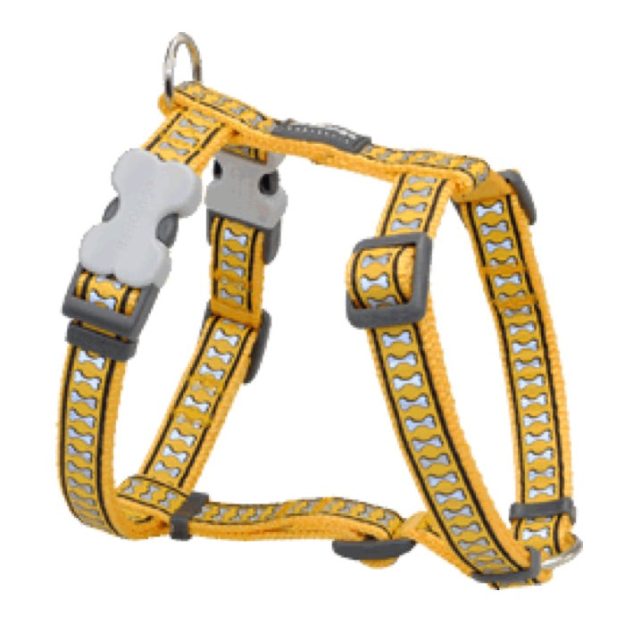 Red Dingo Reflective Dog Harness - Large - Kohepets