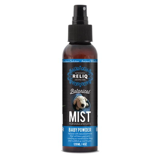Reliq Botanical Mist Baby Powder Pet Spray 120ml - Kohepets