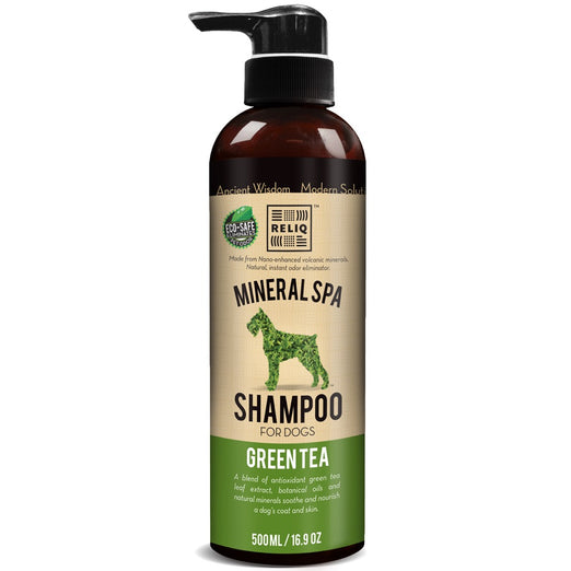 Reliq Mineral Spa Green Tea Shampoo For Dogs - Kohepets