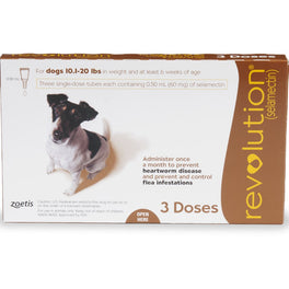 Revolution For Dogs Weighing 5.1-10kg 3ct - Kohepets