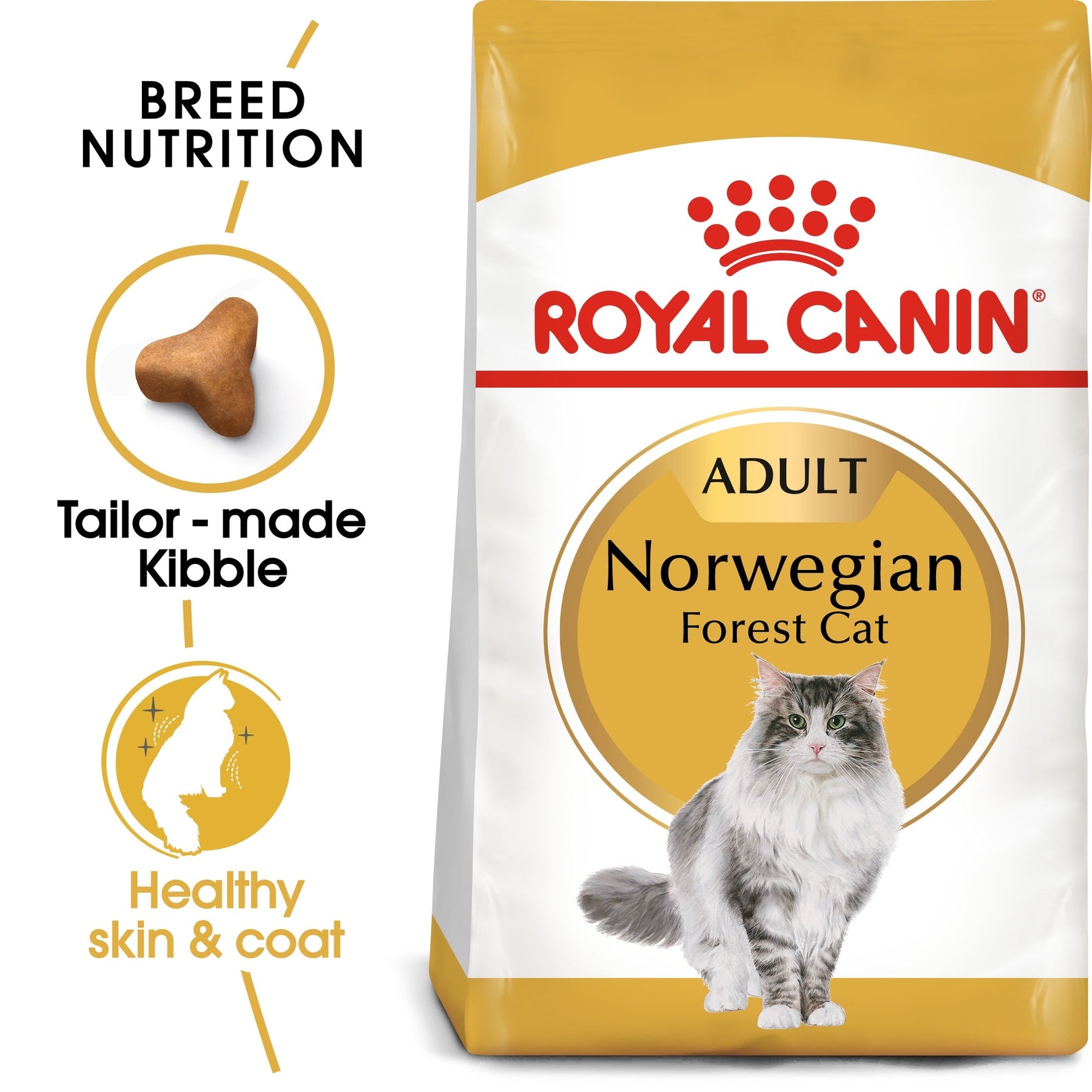 Royal Canin Norwegian Forest Cat Adult 2kg - Kohepets