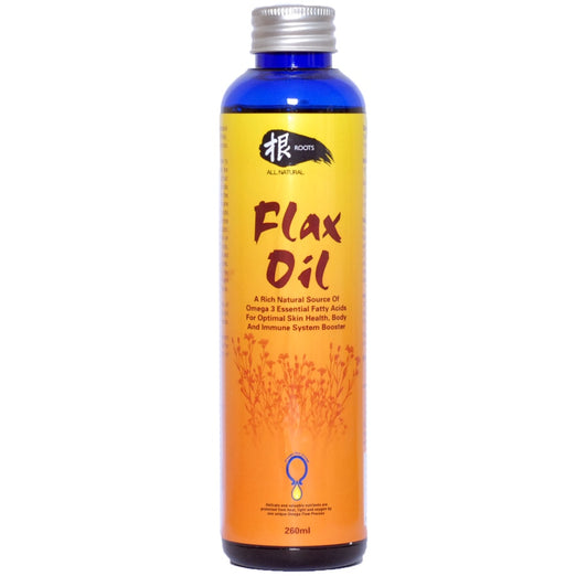 Roots All Natural Flax Oil Supplement 260ml Kohepets