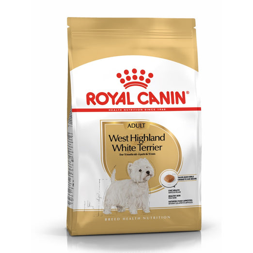 Royal Canin Breed Health Nutrition West Highland White Terrier 21 Dry Dog Food 3kg - Kohepets
