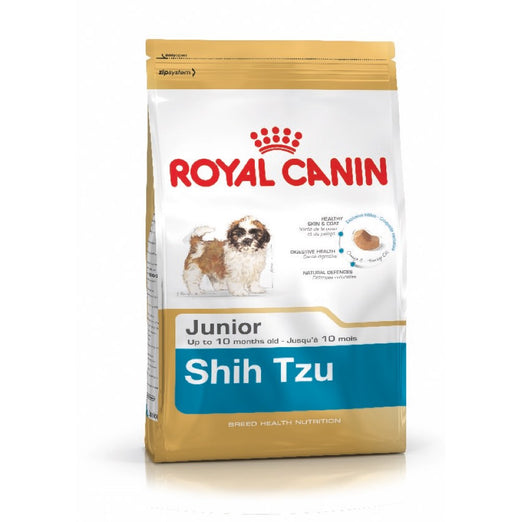 Royal Canin Breed Health Nutrition Shih Tzu Junior Dry Dog Food 1.5kg - Kohepets