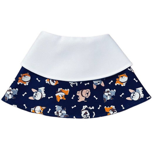 RuffCo Handcrafted Cape For Cats & Dogs (Blue Puppies) Kohepets