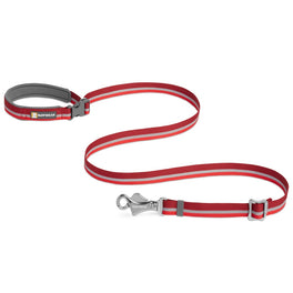 Ruffwear Crag Reflective Multi-Function Dog Leash (Cindercone Red) - Kohepets