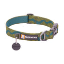 KOHE-VERSARY 10% OFF: Ruffwear Flat Out Patterned Dog Collar (New River)