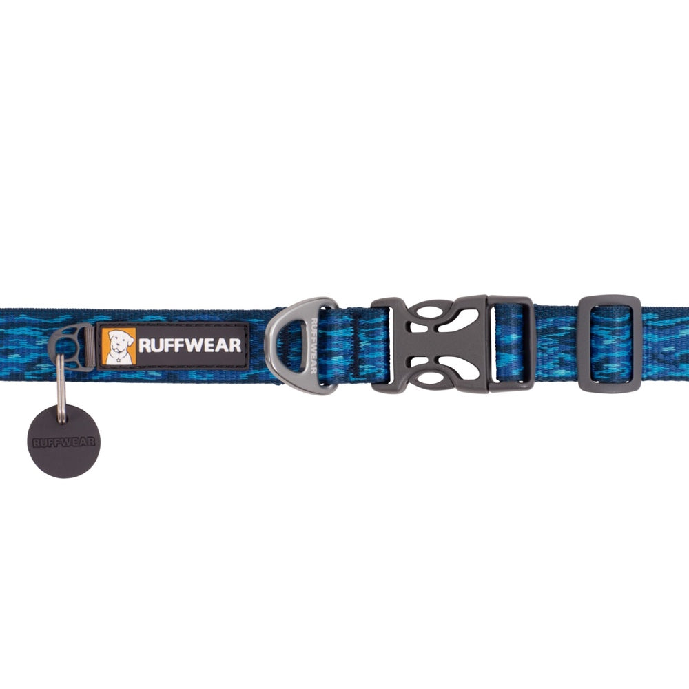 Ruffwear Flat Out Patterned Dog Collar (Oceanic Distortion) - Kohepets