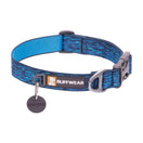 KOHE-VERSARY 10% OFF: Ruffwear Flat Out Patterned Dog Collar (Oceanic Distortion)