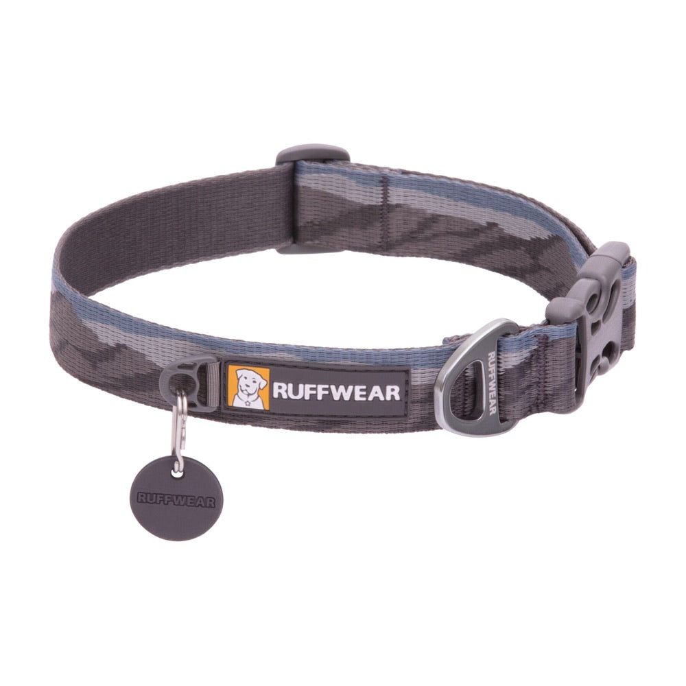 Ruffwear Flat Out Patterned Dog Collar (Rocky Mountains) - Kohepets