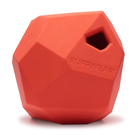 Ruffwear Gnawt-A-Rock Treat Dispenser Dog Toy (Sockeye Red) - Kohepets