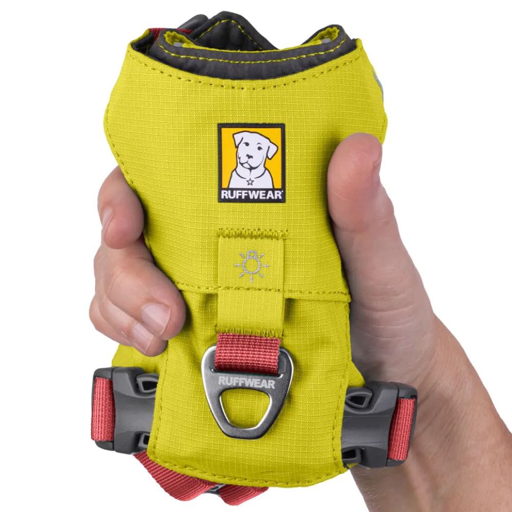 KOHE-VERSARY 10% OFF: Ruffwear Hi & Light Lightweight Low-Profile Dog Harness (Lichen Green)