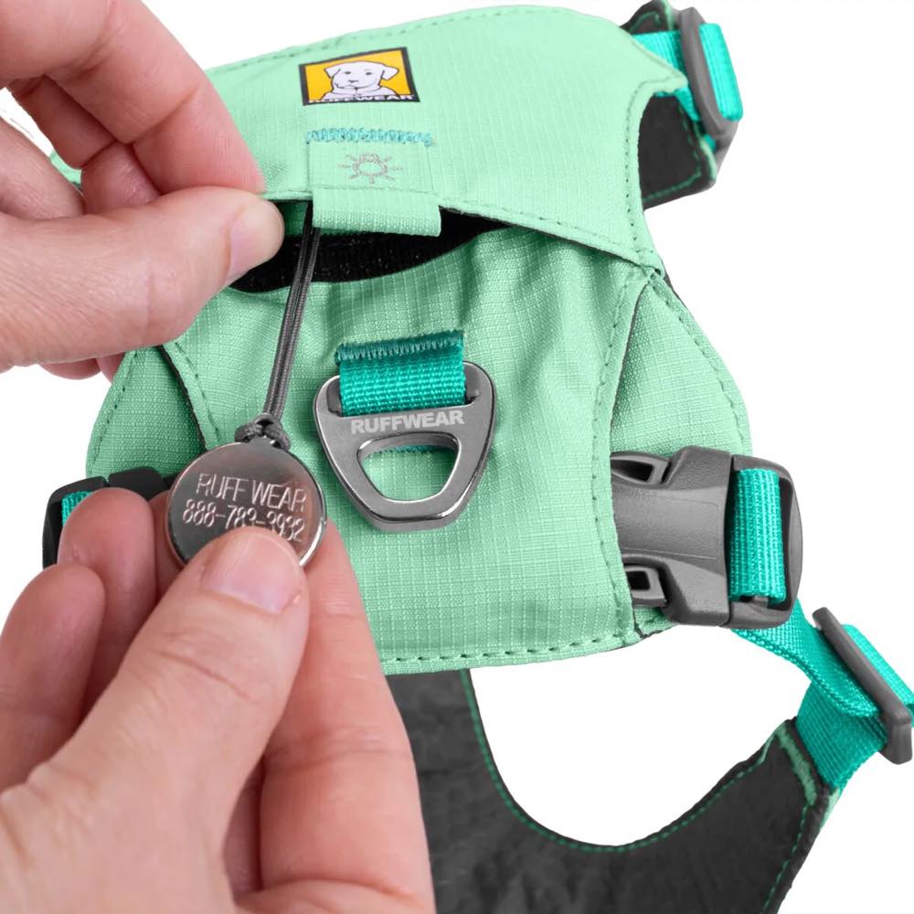 KOHE-VERSARY 10% OFF: Ruffwear Hi & Light Lightweight Low-Profile Dog Harness (Sage Green)