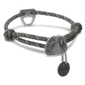 Ruffwear Knot-a-Collar Reflective Adjustable Rope Dog Collar (Granite Gray) - Kohepets